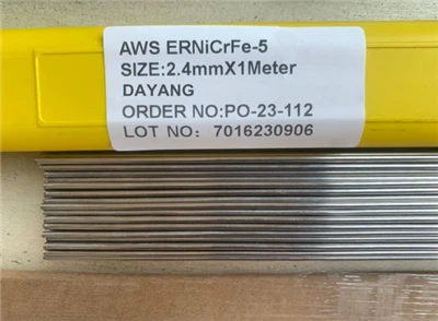 Hastes de liga de níquel INCONEL600 ErNiCrFe-5